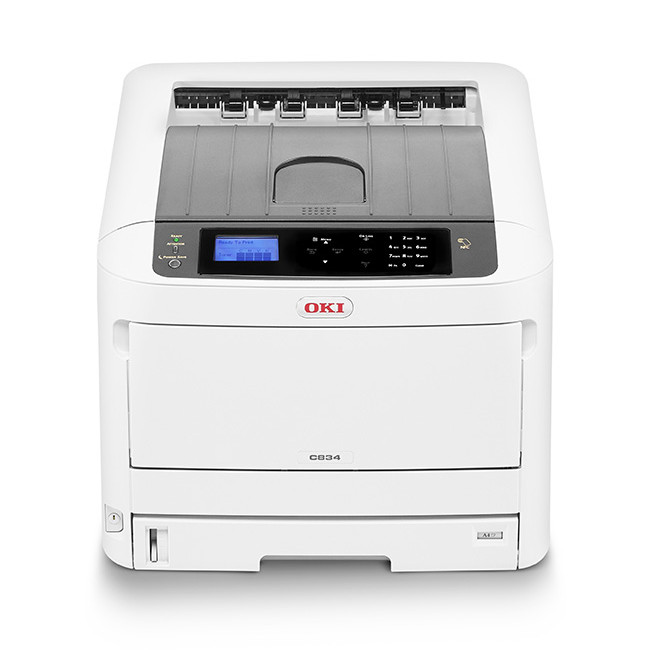 Imprimante Oki Pro 8432 WT A3 - Avec toner blanc