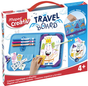 Maped Creativ Reisemalset TRAVEL BOARD, 21 parties