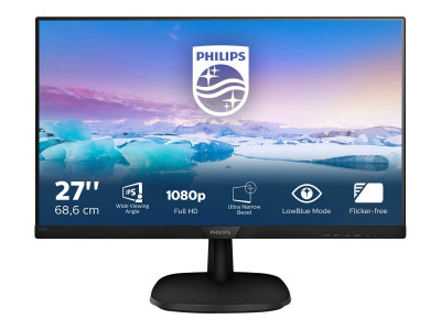 Philips : 27IN 1920X1080 16:9 5MS 273V7QDSB 1000:1 VGA/HDMI