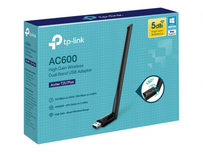 TP-Link : AC600 HIGH GAIN DUAL BAND USB ADAPTER