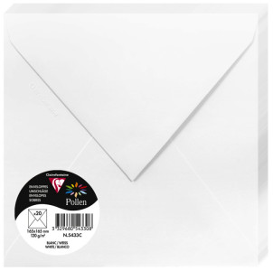 Pollen by Clairefontaine Enveloppes 165 mm, vert bourgeon