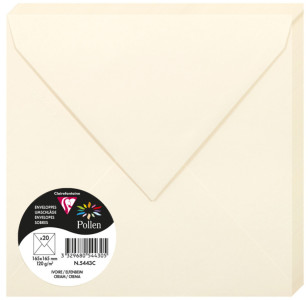 Pollen by Clairefontaine Enveloppes 165 mm, vert bourgeon