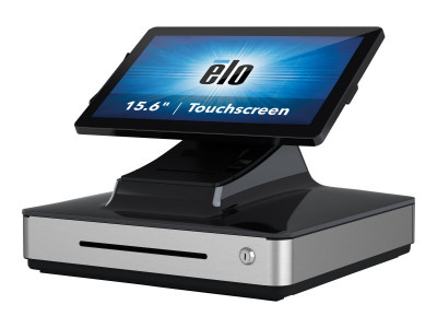 Elo Touch : ELO PAYPOINT P POS W10 I5-8500T 2D 4X8 CASH 15.6IN BLK 8/128 SSD