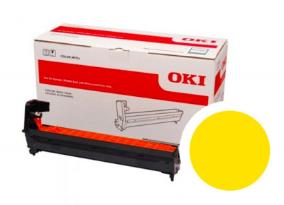 Oki Tambour Jaune 30000 pages pour imprimante C824 C834 C844