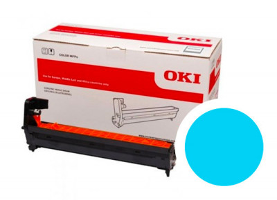 Oki Tambour Cyan 30000 pages pour imprimante C824 C834 C844