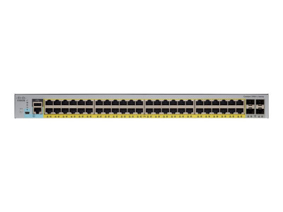 Cisco CATALYST 2960L SMART MANAGED 48P GIG POE 4X1G SFP LAN LITE