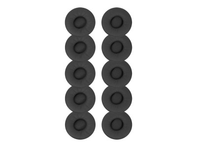 GN Audio : LEATHERETTE EAR CUSHIONS L 10 UNITS pack