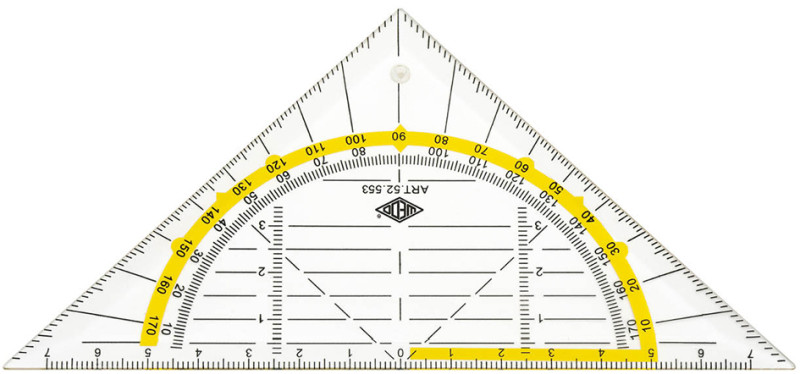 Maped, Equerre géométrique, Geo Flex, 160 mm, 028600