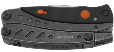 WESTCOTT Multi-outil 6 outils en 1, pliable