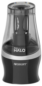 WESTCOTT électrique Sharpener iPoint Halo, noir