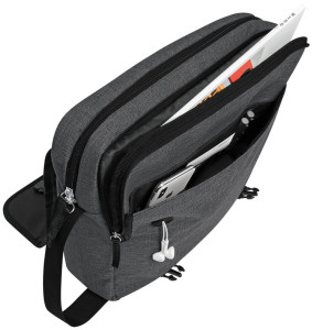 WEDO Notebook Messenger Bag COLLEGE, gris