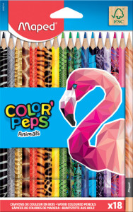 Maped Crayon de couleur triangulaire COLOR'PEPS Animals