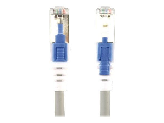 MCL Samar : PATCH cable LOCKABLE 2M GREY CAT6A S pour TP LSZH