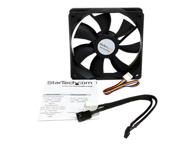 Startech.com ventilateur pc à double roulement à billes - alimentation tx3  - 70 mm - pour Ventilateurs - Composants