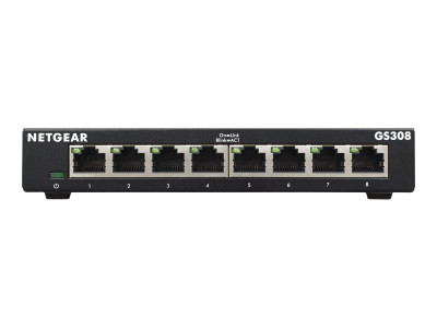 Netgear : 8-PORT GIGABIT ETHERNET UNMANAGED SWITCH GS308