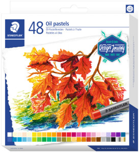 STAEDTLER Pastel à l'huile Design Journey, étui carton de 12