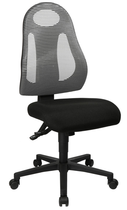 chaise pivotante de bureau topstar « Art Libre », anthracite / noir