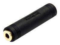 Startech : 3.5 MM TO 3.5 MM AUDIO COUPLER FEMALE TO FEMALE