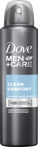 Dove Men + Care Déodorant CLEAN CONFORT, 150 ml spray