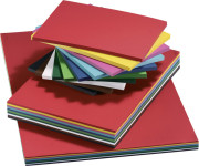 folia Carton de bricolage, A3, 160 g/m2, lisse, assorti folia Carton de bricolage, A3, 160 g/m2, lisse, assorti