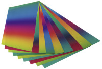 folia Pochette de papier arc-en-ciel, 225 x 320mm, 100g/m2 folia Pochette de papier arc-en-ciel, 225 x 320mm, 100g/m2