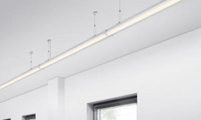 Hansa Plafonnier et lampe à suspension LED Alu Connect