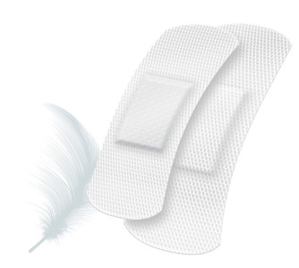 bandes de plâtre Lifemed « sensible », blanc, 20
