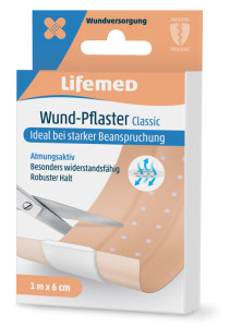 Lifemed patch blessure 