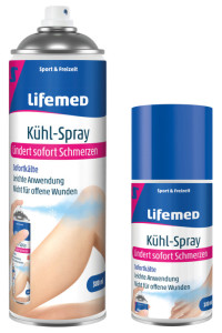 refroidissement Lifemed pulvérisation 100 ml spray