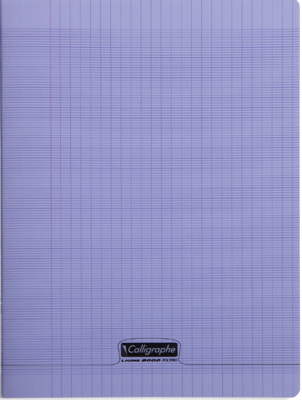 Calligraphe Cahier 8000 POLYPRO, 240 x 320 mm, violet