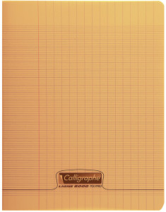 Calligraphe Cahier 8000 POLYPRO, 170 x 220 mm, rouge