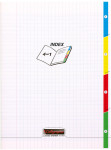 Calligraphe Cahier 4 index 8000 POLYPRO, 240 x 320 mm