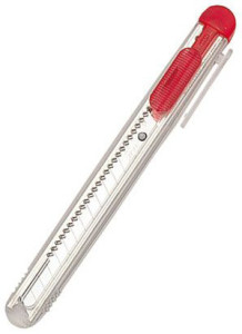 NT Cutter iA 120 P, boîtier en plastique, bleu-transparent