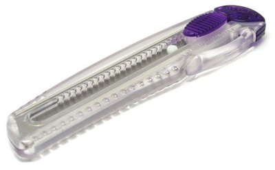 NT Cutter iL 120 P, boîtier en plastique, rouge-transparent
