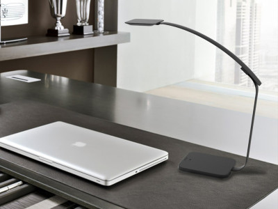 UNiLUX LED-Tischleuchte TIMELIGHT, dimmbar, schwarz
