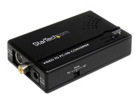 Startech : COMPOSITE et S-VIDEO TO VGA VIDEO SCAN CONVERTER