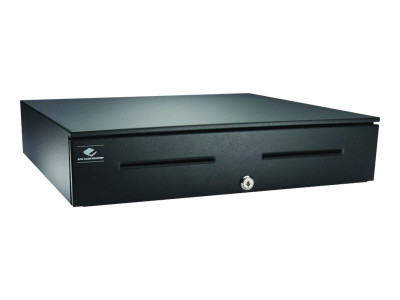 APG Cash Drawer : 4000 SLIDE-OUT CASH DRAWER BLK 457X424X107 MULTP 12/24V EU