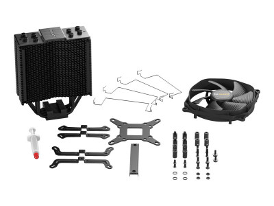 Be Quiet : DARK ROCK SLIM SILENTWINGS PWM FAN 180W TDP