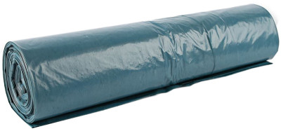 franz mensch Sac poubelle, 120 litres, en LDPE, bleu