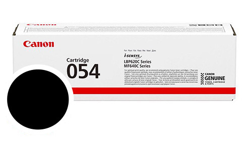 Canon 054BK Toner Noir 054 1500 pages pour i-Sensys MF640