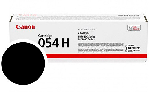 Canon 054HBK Toner Noir 054H Haute capacité 3100 pages pour i-Sensys MF640