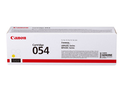 Canon 054Y Toner Jaune 054 1200 pages pour i-Sensys MF640