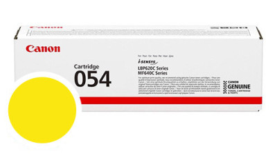 Canon 054Y Toner Jaune 054 1200 pages pour i-Sensys MF640