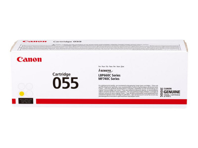 Canon toner 055 Y cartouche 055Y pour i-Sensys série MF740 et LBP660