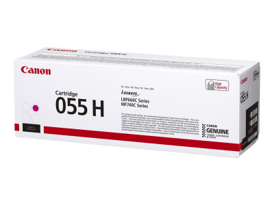 Canon toner 055 H M cartouche 055M Grande capacité pour i-Sensys série MF740 et LBP660