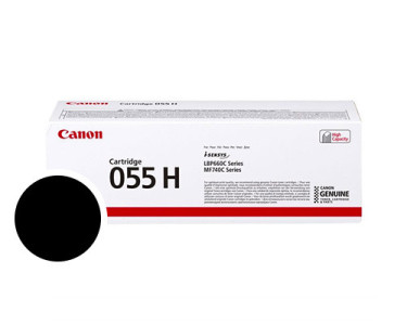 Canon toner 055 H BK cartouche 055BK Grande capacité pour i-Sensys série MF740 et LBP660