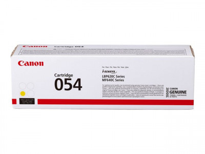 Canon 054HY Toner Jaune 054H Haute capacité 2300 pages pour i-Sensys MF640