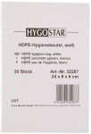franz mensch Sac hygiénique en HDPE, non imprimé, blanc franz mensch Sac hygiénique en HDPE, non imprimé, blanc