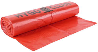 franz mensch Sac poubelle, transparent, 120 litres, LDPE