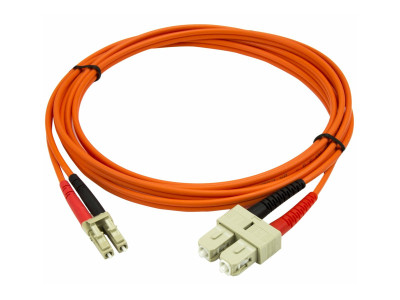 Startech : 2M MULTIMODE 50/125 DUPLEX FIBE PATCH cable LC - SC
